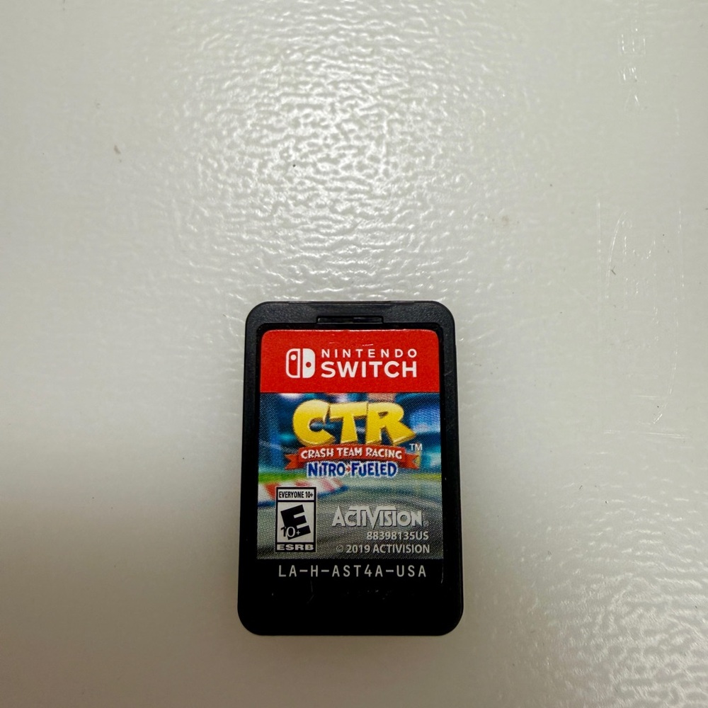 Crash team racing Nintendo switch game